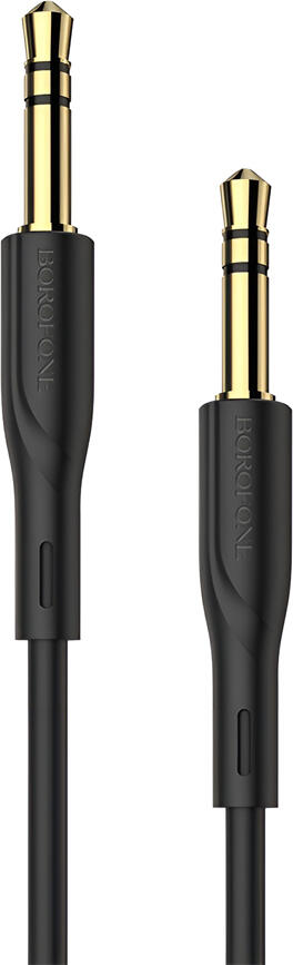 Borofone Cable Audio 3.5 to 3.5 BL1 Audiolink, TPE (L=1M), Black