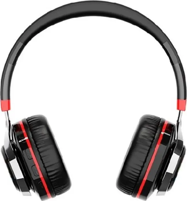 Беспроводные наушники Borofone BO08 Bluetooth 5.0, Hi-Fi звук, динамик 40 мм, встроенный микрофон, складная конструкция с LED-подсветкой, разъем AUX 3.5 мм
