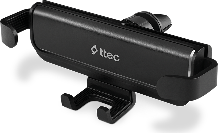 ttec Car Holder Air-Vent Easy Grip, Black
