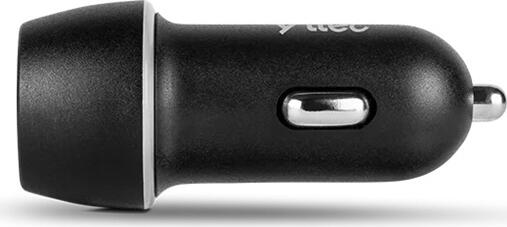 Incarcator Auto ttec Car Charger Duo Dual Port cu USB-C 30W PD si USB-A 18W QC, Adaptor Universal 12/24V pentru Smartphone-uri si Tablete, Negru