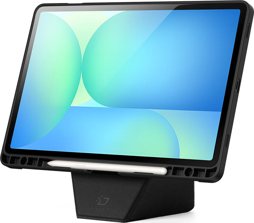 Husa DUX DUCIS Vers pentru Samsung Galaxy Tab S9 S9 FE S10 Lite S10 FE, Pielar PU Hibrid cu Suport S Pen, Auto Wake/Sleep, Stand Multifunctional