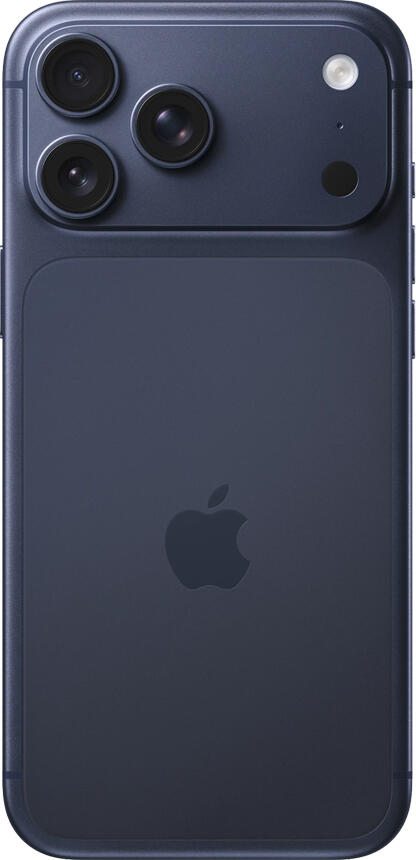 Apple iPhone 17 Pro Max 6.9" LTPO Super Retina XDR OLED 120Hz, Procesor A19 Pro, Cameră Triplă 48MP cu Zoom Optic 4x, LiDAR, iOS 26, Deep Blue