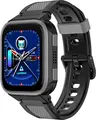 Lagenio K10 Kids Smartwatch 4G GPS Tracker, Black, IP68 Waterproof, Voice & Video Calls, SOS, Geo-Fence, Pedometer, Class Mode for Children 5-12 Years