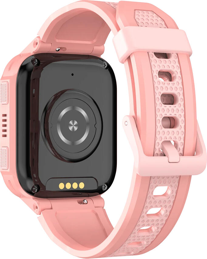 Детские смарт-часы Lagenio K10 4G с GPS-трекером, Розовый, водонепроницаемость IP68, голосовые и видеозвонки, SOS, геозоны, шагомер, режим школы, для детей 5-12 лет
