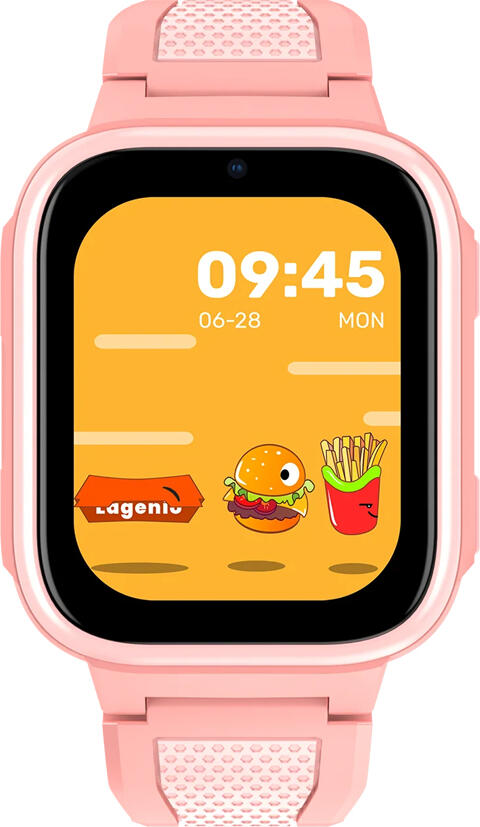 Lagenio Kids Smart Watch 4G with AI, K10, Pink