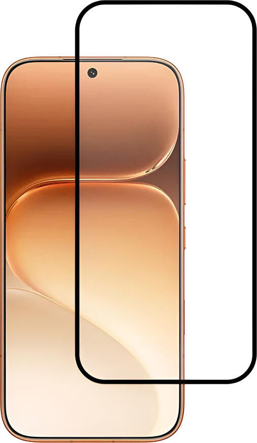 WOO Tempered Glass Screen Protector for Honor 600 5G, 5D Full Coverage Curved Edges, Oleophobic Anti-Fingerprint Coating, Shock and Scratch Resistant