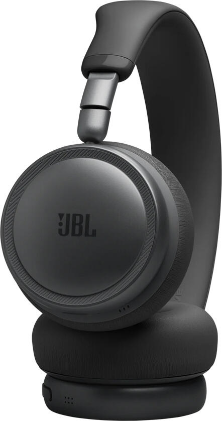 JBL Live 680NC Wireless On-Ear Headphones - Black, with Adaptive Noise Cancelling, 65h Battery, LDAC, Spatial Sound, Bluetooth 6.0, Foldable Design