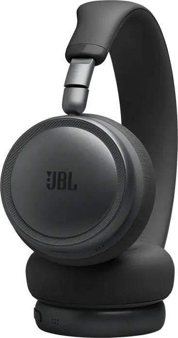 JBL Live 680NC Wireless On-Ear Headphones - Black, with Adaptive Noise Cancelling, 65h Battery, LDAC, Spatial Sound, Bluetooth 6.0, Foldable Design