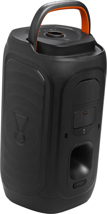 JBL PartyBox 130 Portable Bluetooth Speaker, 200W RMS, IPX4 Splashproof, AI Sound Boost, Auracast, Lightshow, Mic/Guitar Inputs, Up to 15h Battery