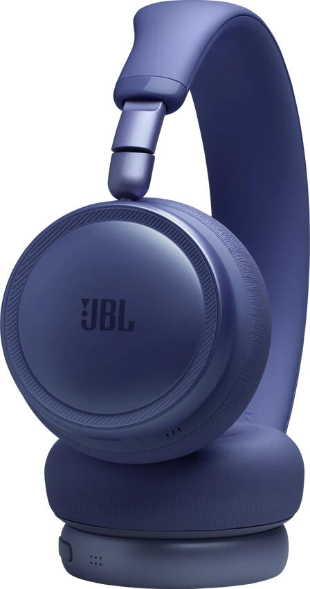 JBL Live 680NC Wireless On-Ear Headphones - Blue, with Adaptive Noise Cancelling, 65h Battery, LDAC, Spatial Sound, Bluetooth 6.0, Foldable Design