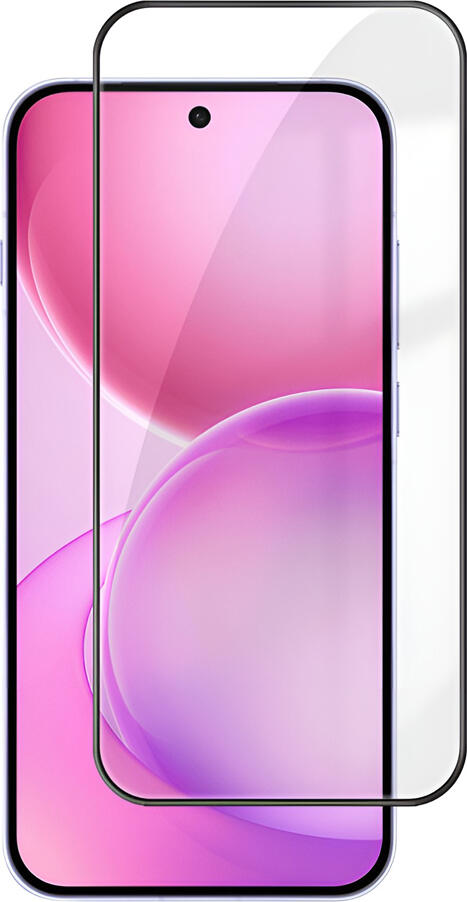 WOO 5D Tempered Glass Screen Protector for Oppo Reno 16, Full Coverage Impact and Scratch Resistant with Oleophobic Coating, Black Borders