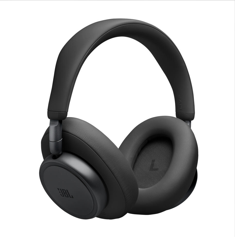 JBL Live 780NC Wireless Over-Ear Headphones - Black, with Adaptive Noise Cancelling 2.0, 40mm Drivers, 50h Battery Life, Foldable Design, Bluetooth