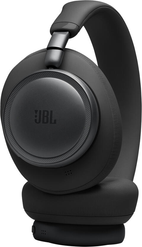 JBL Live 780NC Wireless Over-Ear Headphones - Black, with Adaptive Noise Cancelling 2.0, 40mm Drivers, 50h Battery Life, Foldable Design, Bluetooth