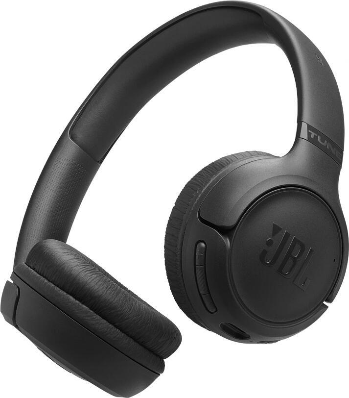 Беспроводные накладные наушники JBL Tune 530BT, Pure Bass Sound, Bluetooth 6.0, до 76 часов работы, Multipoint, складная конструкция, Цвет: черный