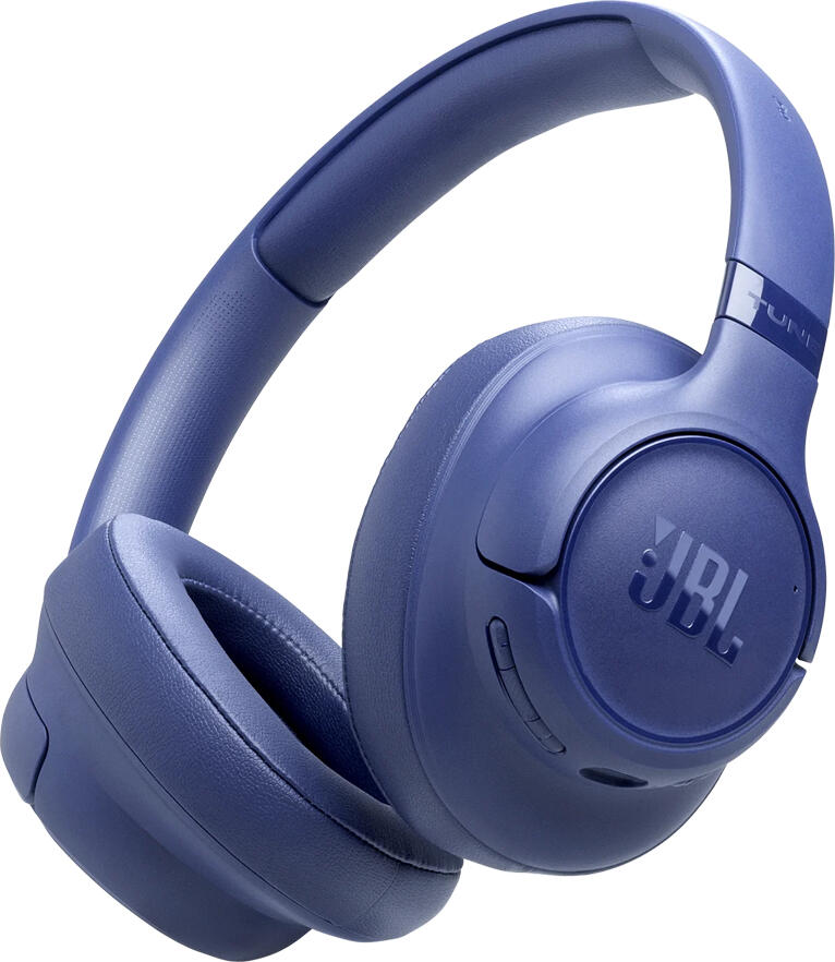 Casca Wireless Over-Ear JBL Tune 730BT, Albastru, Sunet Pure Bass, Difuzoare 40mm, Baterie 76h, Conectivitate Multipoint, Incarcare Rapida USB-C, Pliabila