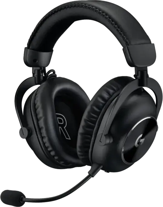 Casca Gaming Wireless Logitech G Pro X 2 LIGHTSPEED, Drivere Grafen 50mm, Bluetooth, 2.4 GHz, Surround 7.1, Microfon Detasabil, Negru, 981-001275