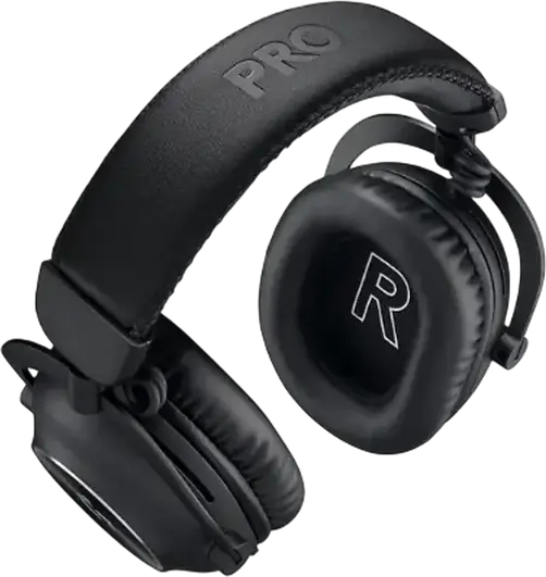 Casca Gaming Wireless Logitech G Pro X 2 LIGHTSPEED, Drivere Grafen 50mm, Bluetooth, 2.4 GHz, Surround 7.1, Microfon Detasabil, Negru, 981-001275