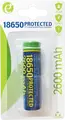 Energenie EG-BA-18650/2600 Rechargeable Li-ion Battery 18650 3.7V 2600mAh Protected Cell for LED Flashlights and Electronic Devices