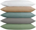 ERWIN M. LUSINI Siena Bedding Set, Percale Cotton Blend 80% Cotton 20% Polyester, Hotel Closure, 140x200 cm Duvet Cover, 70x90 cm Pillowcase, Grey, OEKO-TEX Standard 100