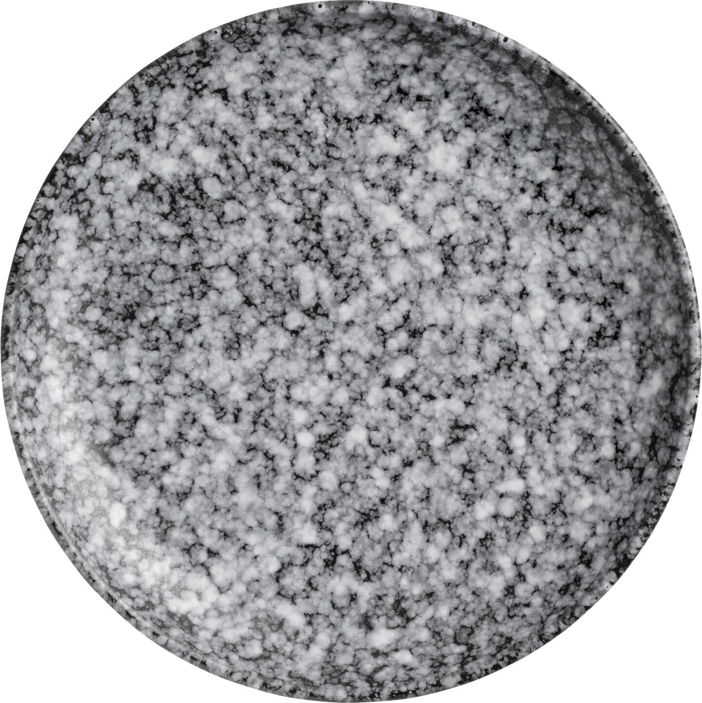 VEGA LUSINI Solutions GmbH Plate Mamaro flat Teller Mamaro flach Plate Mamaro flat; 20 cm (Ø); black/white; round; 6 piece / pack Teller Mamaro flach; 20 cm (Ø); schwarz/weiß; rund; 6 Stück / Pack Colored plate made of stoneware in a round shape. Natural stone look. Without rim. Dishwasher safe and microwaveable. Farbiger Teller aus Steingut in runder Form. Natürliche Steinoptik. Ohne Fahne. Spülmaschinenfest und mikrowellengeeignet.