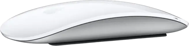 Mouse Apple Magic Mouse A3204 Wireless Bluetooth - Alb, cu Suprafata Multi-Touch si Incarcare USB-C, Baterie Reincarcabila pentru Mac si iPad