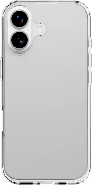 Husa Cellularline Clear Duo pentru Apple iPhone 17, CLEARDUOIPH17T, Transparenta Shock-proof, Certificare Military Test, Antibacteriana, Anti-ingalbenire