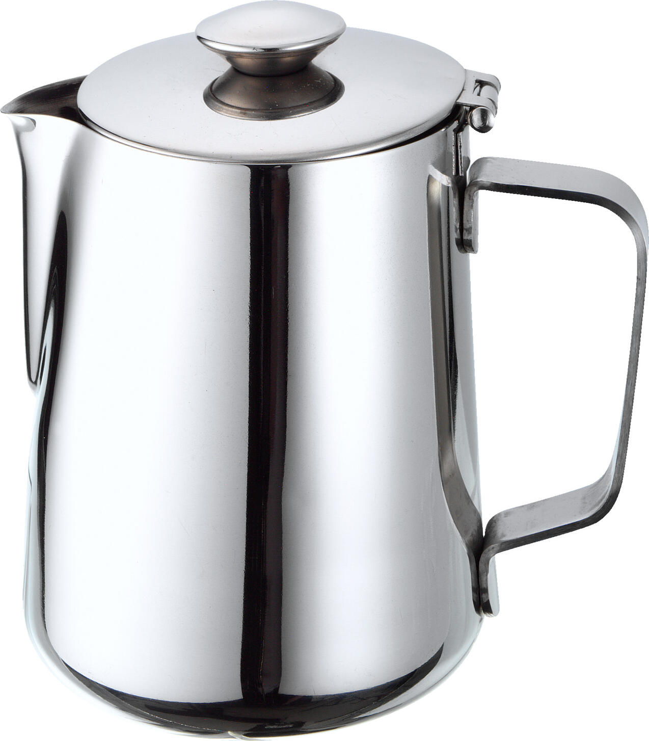 PULSIVA LUSINI Solutions GmbH Tea/coffee pot Sacra Tee-/Kaffeekanne Sacra Tea/coffee pot Sacra; 600 ml, 9x12.8 cm (ØxH); silver Tee-/Kaffeekanne Sacra; 600 ml, 9x12.8 cm (ØxH); silber Stainless steel tea/coffee pot. Seamlessly made from one piece. suitable for dishwasher. Tee-/Kaffeekanne aus Edelstahl, rostfrei. Nahtlos aus einem Stück gefertigt. Spülmaschinengeeignet.