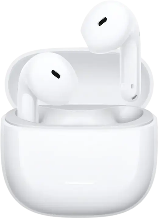 Casca Wireless Xiaomi Redmi Buds 8 Active, Alb, Bluetooth 5.4, Driver Dinamic 14.2mm, Microfoane Duale cu Reducere Zgomot AI, IP54, Autonomie 37 Ore