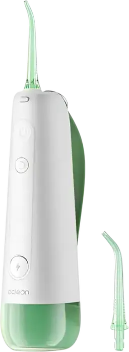 Портативный ирригатор для полости рта Oclean W10, 5 режимов интенсивности, 1400 пульсаций/мин, аккумулятор на 30 дней, 2 насадки, встроенный резервуар