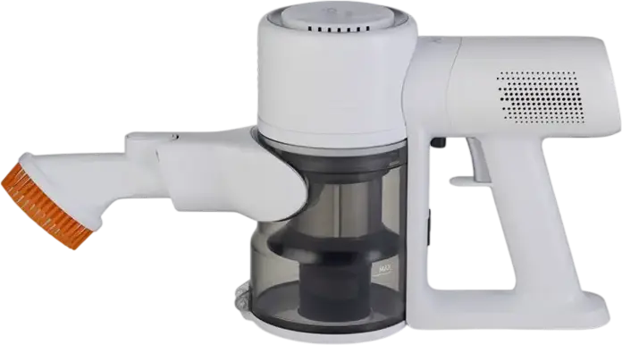 Aspirator Vertical Gorenje SVC216290FFW FreeForce, 130W, Baterie Li-Ion, Rezervor 0.5L, Perie Turbo, Iluminare LED, Alb