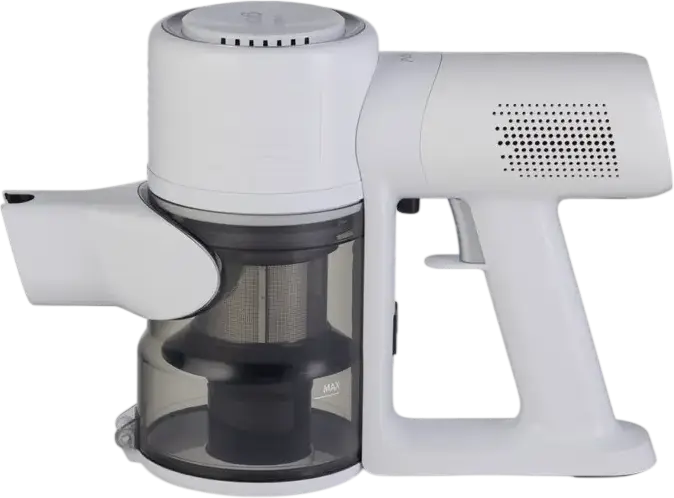 Aspirator Vertical Gorenje SVC216290FFW FreeForce, 130W, Baterie Li-Ion, Rezervor 0.5L, Perie Turbo, Iluminare LED, Alb