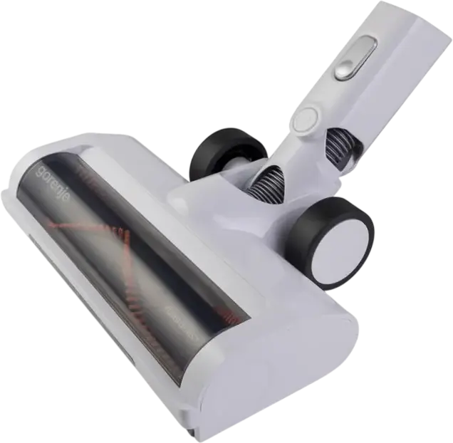 Aspirator Vertical Gorenje SVC216290FFW FreeForce, 130W, Baterie Li-Ion, Rezervor 0.5L, Perie Turbo, Iluminare LED, Alb