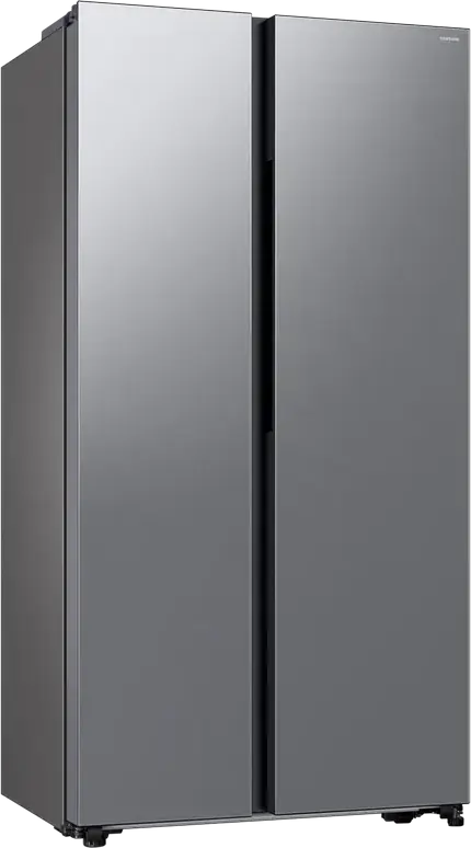 Samsung RS57DG400EM9EO Side-by-Side Refrigerator, 583L Net Volume, No Frost, Digital Inverter Compressor, AI Energy Mode, SmartThings Wi-Fi, Silver