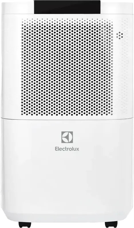 Electrolux EDH-12L Dehumidifier, 15 m2 Coverage, Digital LED Display, Electronic Sensor Control, On/Off Timer, Air Filter, White, 46x28x24 cm