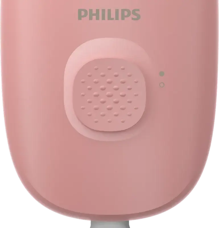 Эпилятор Philips BRE227/00 Series 2000 для тела и ног, сетевой, 20 пинцетов, моющаяся головка с массажным колпачком, розовый