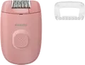 Эпилятор Philips BRE227/00 Series 2000 для тела и ног, сетевой, 20 пинцетов, моющаяся головка с массажным колпачком, розовый
