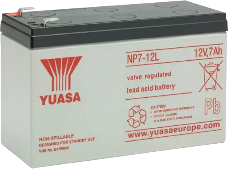 Acumulator UPS Yuasa NP7-12L-TW, 12V 7