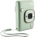 Fujifilm Instax Mini LiPlay Hybrid Instant Camera and Smartphone Printer, 2.7-inch LCD, CMOS Sensor, Micro SD Slot, Sound Recording, Matcha Green