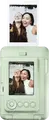 Fujifilm Instax Mini LiPlay Hybrid Instant Camera and Smartphone Printer, 2.7-inch LCD, CMOS Sensor, Micro SD Slot, Sound Recording, Matcha Green