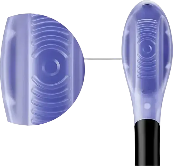 Capuri de schimb peruta electrica Oclean Ultra White UW02 B02, peri DuPont, design de 5 grade pentru linia gingivala, compatibile cu seria Oclean Ultra