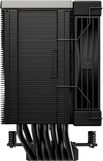 Cooler CPU Deepcool AK700 DIGITAL NYX Single-Tower, 7 heat-pipe-uri de cupru, Afisaj Digital Temperatura/Utilizare, Ventilator PWM 120mm, Intel LGA1851/1700/1200/115X, AMD AM5/AM4