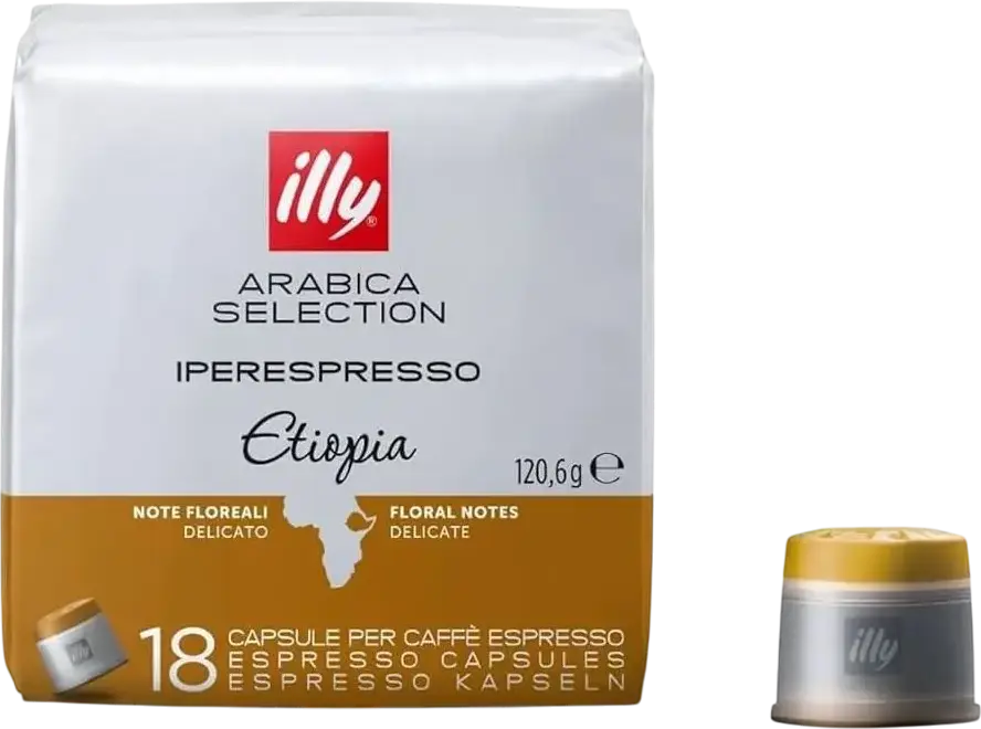 Cafea Illy Iperespresso Arabica Selection - Etiopia, 18  buc