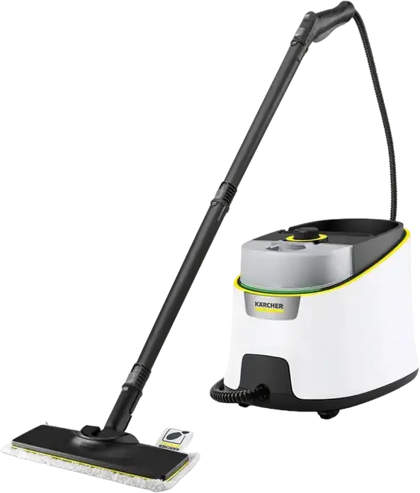 Пароочиститель Karcher SC 4 Deluxe EasyFix 1.513-460.0, 2250 Вт, Давление 4 бар, Съемный бак 1300 мл, Насадка EasyFix, Белый