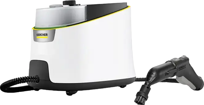 Пароочиститель Karcher SC 4 Deluxe EasyFix 1.513-460.0, 2250 Вт, Давление 4 бар, Съемный бак 1300 мл, Насадка EasyFix, Белый