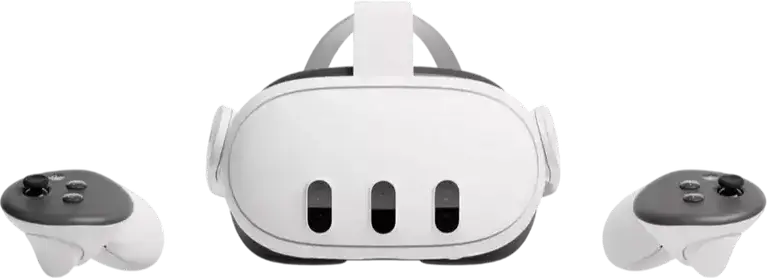 Meta Quest 3 Mixed Reality VR Headset, Snapdragon XR2 Gen 2, 8GB RAM, 512GB, Dual LCD 2064x2208px, Wi-Fi 6e, Horizon OS, White