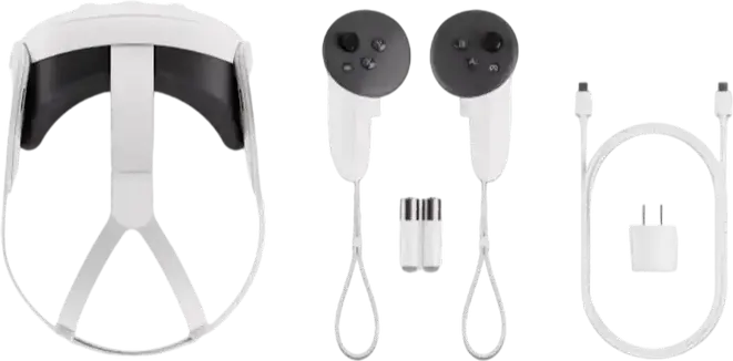 Meta Quest 3 Mixed Reality VR Headset, Snapdragon XR2 Gen 2, 8GB RAM, 512GB, Dual LCD 2064x2208px, Wi-Fi 6e, Horizon OS, White