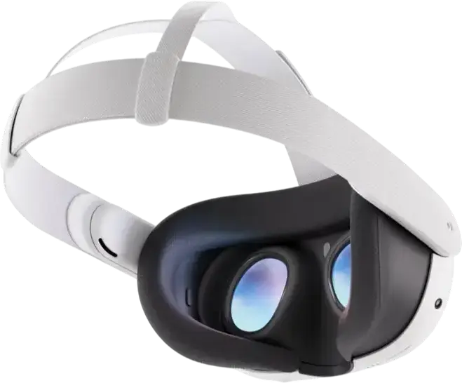 Meta Quest 3 Mixed Reality VR Headset, Snapdragon XR2 Gen 2, 8GB RAM, 512GB, Dual LCD 2064x2208px, Wi-Fi 6e, Horizon OS, White