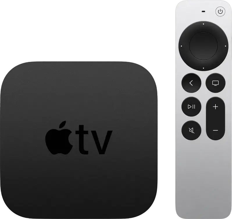 Apple TV 4K (generatia a 3-a) Media Player Streaming Smart, Procesor A15 Bionic, Wi-Fi 6, Gigabit Ethernet, HDMI 2.1, Dolby Vision, HDR10+, Dolby Atmos, Siri Remote