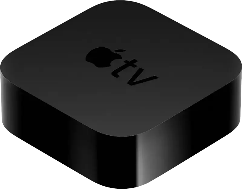 Apple TV 4K (generatia a 3-a) Media Player Streaming Smart, Procesor A15 Bionic, Wi-Fi 6, Gigabit Ethernet, HDMI 2.1, Dolby Vision, HDR10+, Dolby Atmos, Siri Remote
