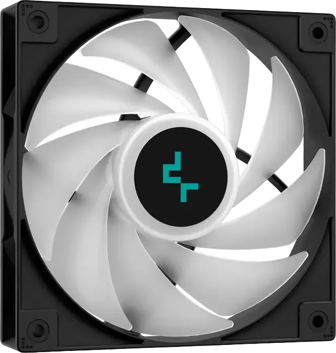 Cooler CPU Deepcool AG400 ARGB, TDP 220W, 4 heatpipe-uri de 6mm contact direct, ventilator PWM 120mm, rulment Hydro, compatibil Intel LGA1851/1700/1200/115x si AMD AM5/AM4